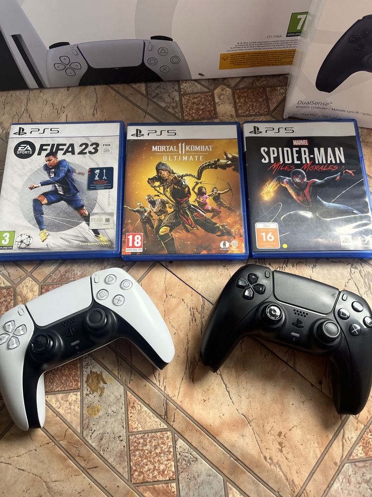 PlayStation 5 + 3 диска