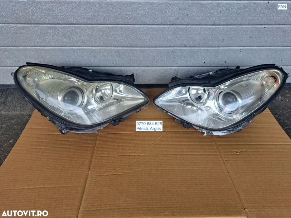 Far stanga dreapta Xenon Modul Xenon Balast Spalator far stanga dreapta originale Mercedes CLS W219