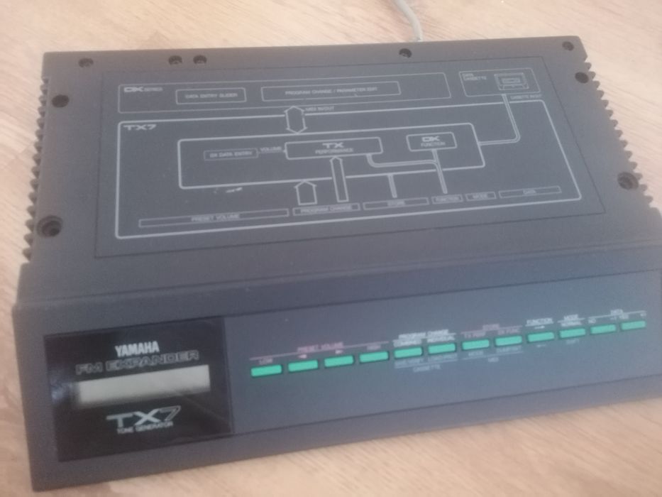 YAMAHA TX7 DX7 series Display