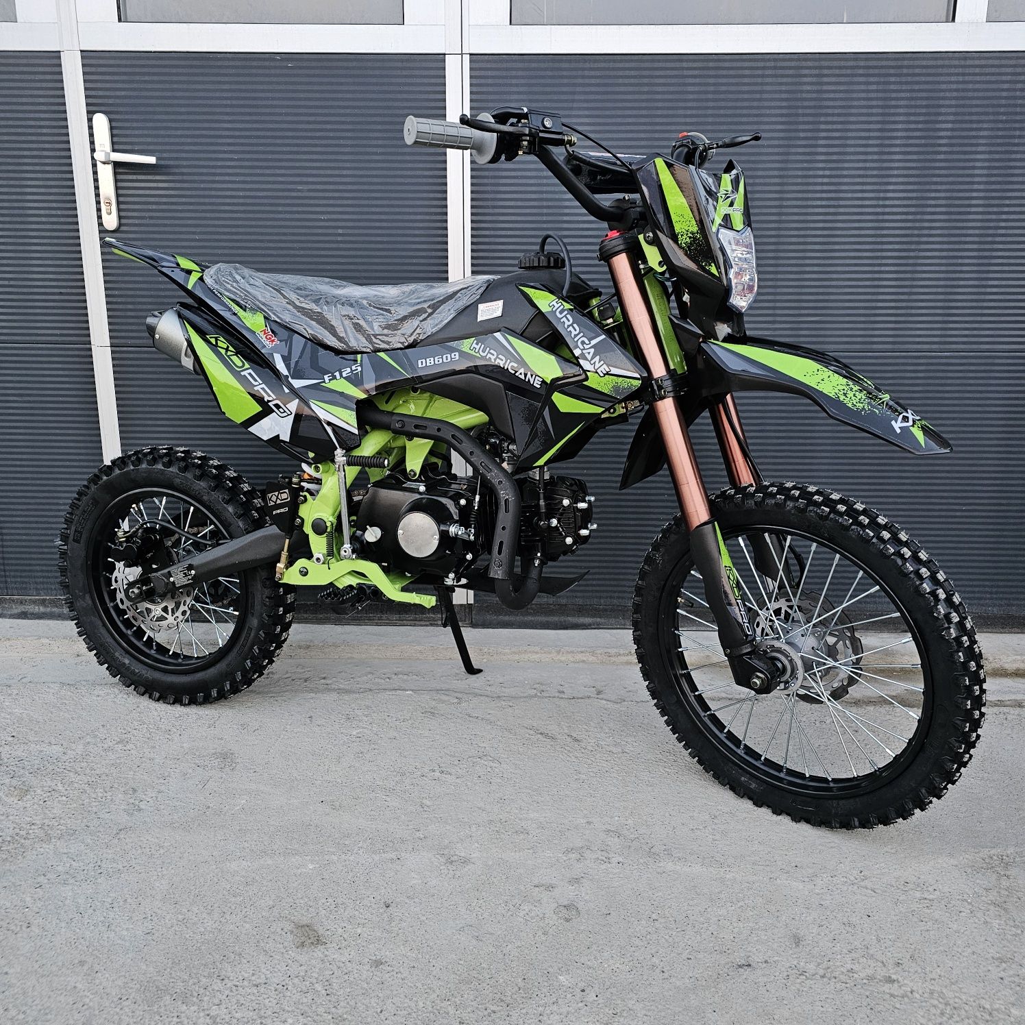 Motocross Cross KXD PRO Hurricane F 125cc Verde