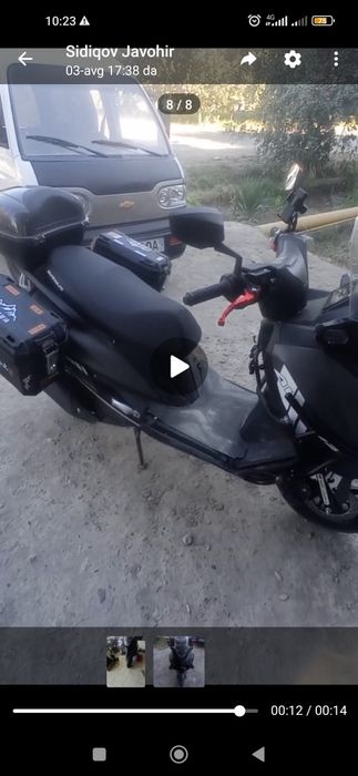 Benzinli skuter avenus yangi 330ta yurigan