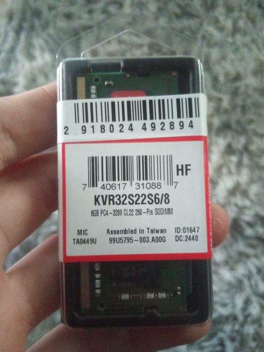 ОЗУ 8гб для ноутбука