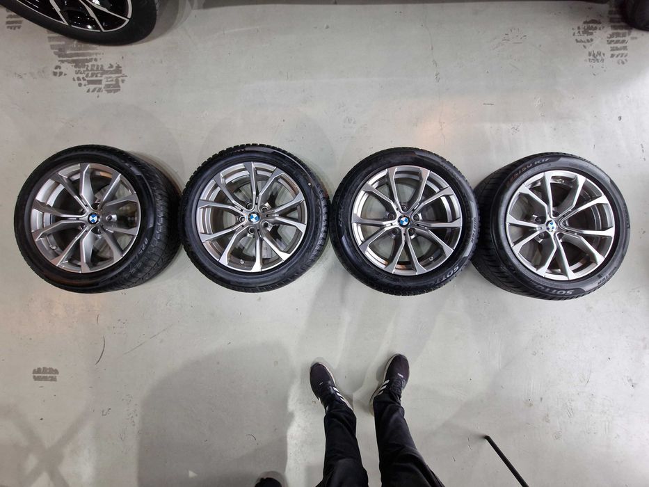 Set roti originale BMW G20 cu Pirelli Sottozero 3 225/50/17