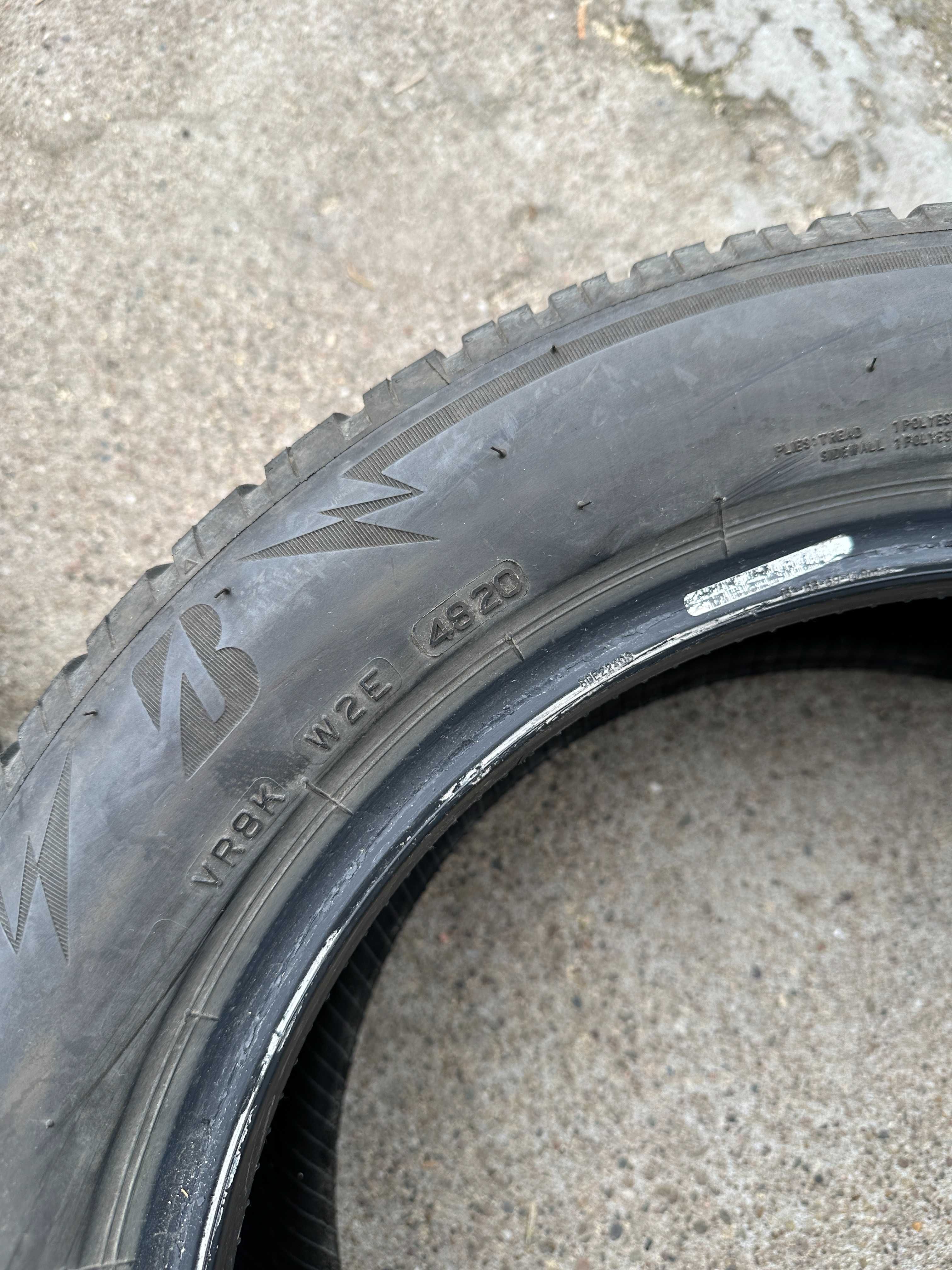 2бр. зимни гуми 205/55/16 Bridgestone - DOT 4820