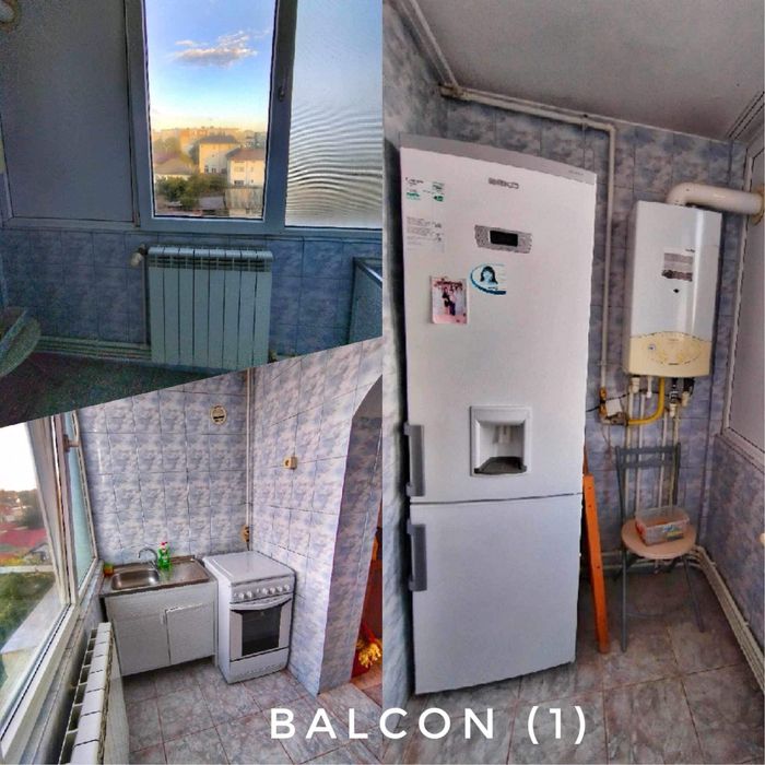 Apartament 2 camere decomandat,56 m2, centrala proprie, 2 balcoane.