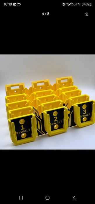 Dewalt suport acumulator