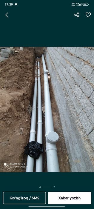 Urachi Oʻrachi Урачи Urachi kanalizatsiya tiranshey i