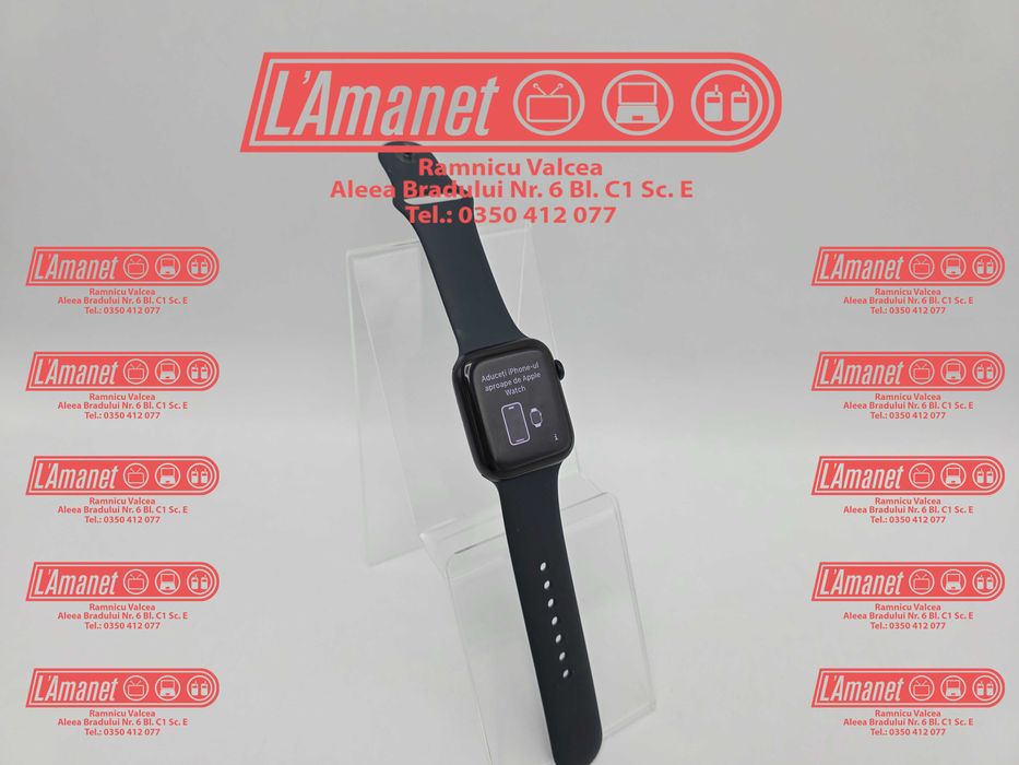 SmartWatch Apple Watch SE Gen 2 44mm GPS Black FullBox  Garantie