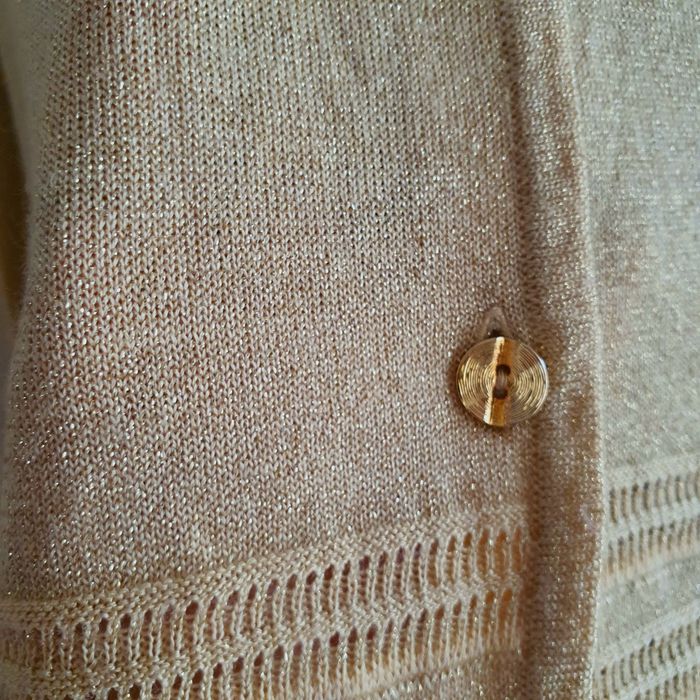 Cardigan auriu masura mare