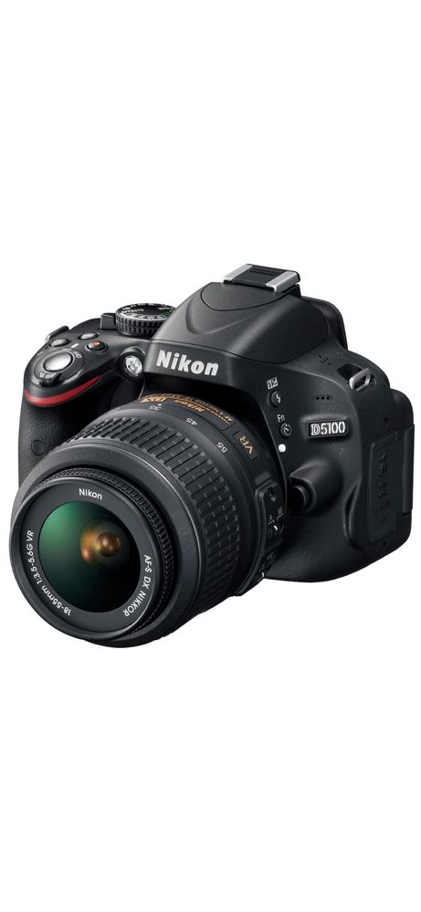 Nikon D5100 + Обектив Nikor 18-55mm