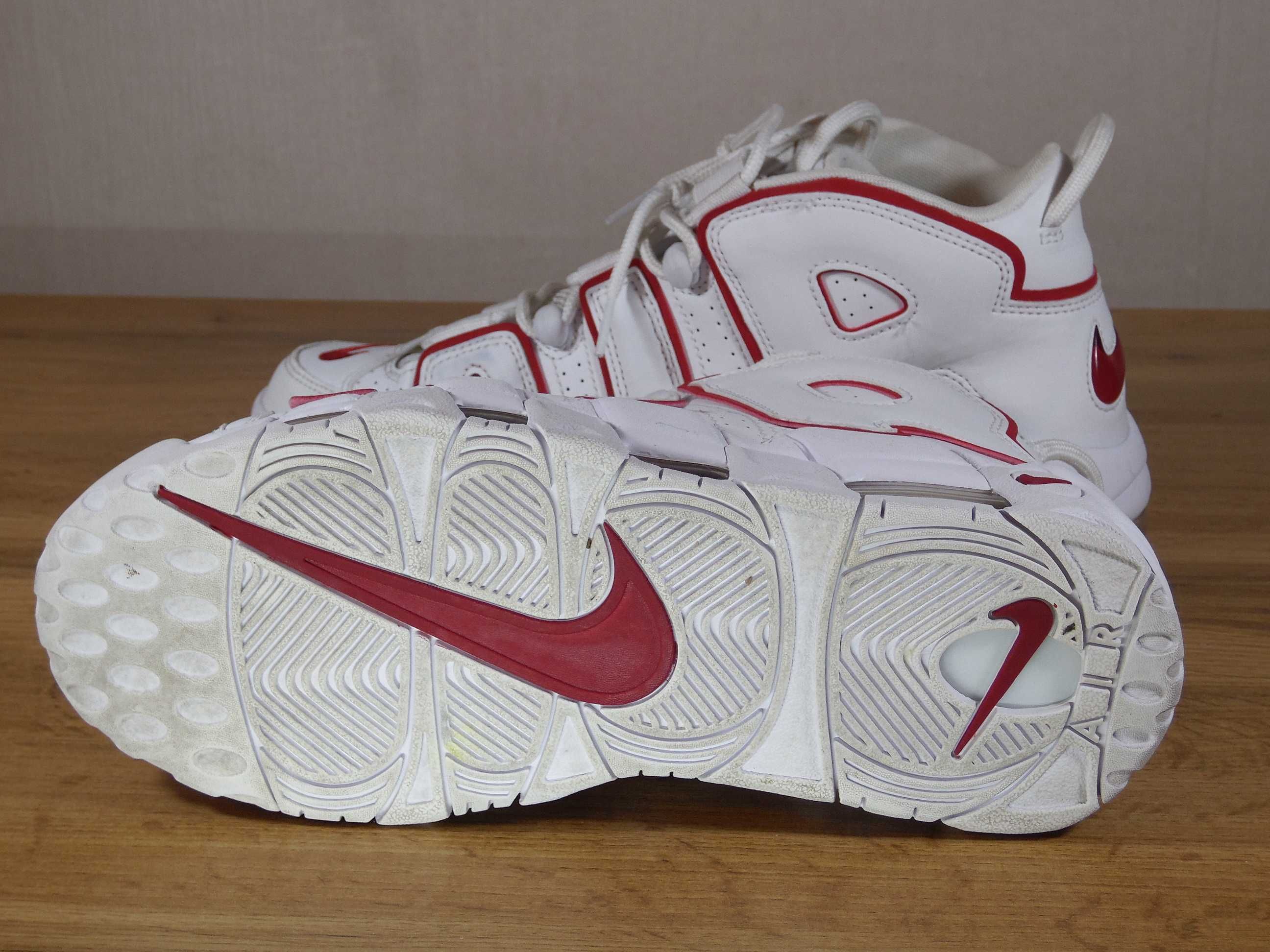 Nike Air More Uptempo White Varsity Red - 41 номер Оригинални!