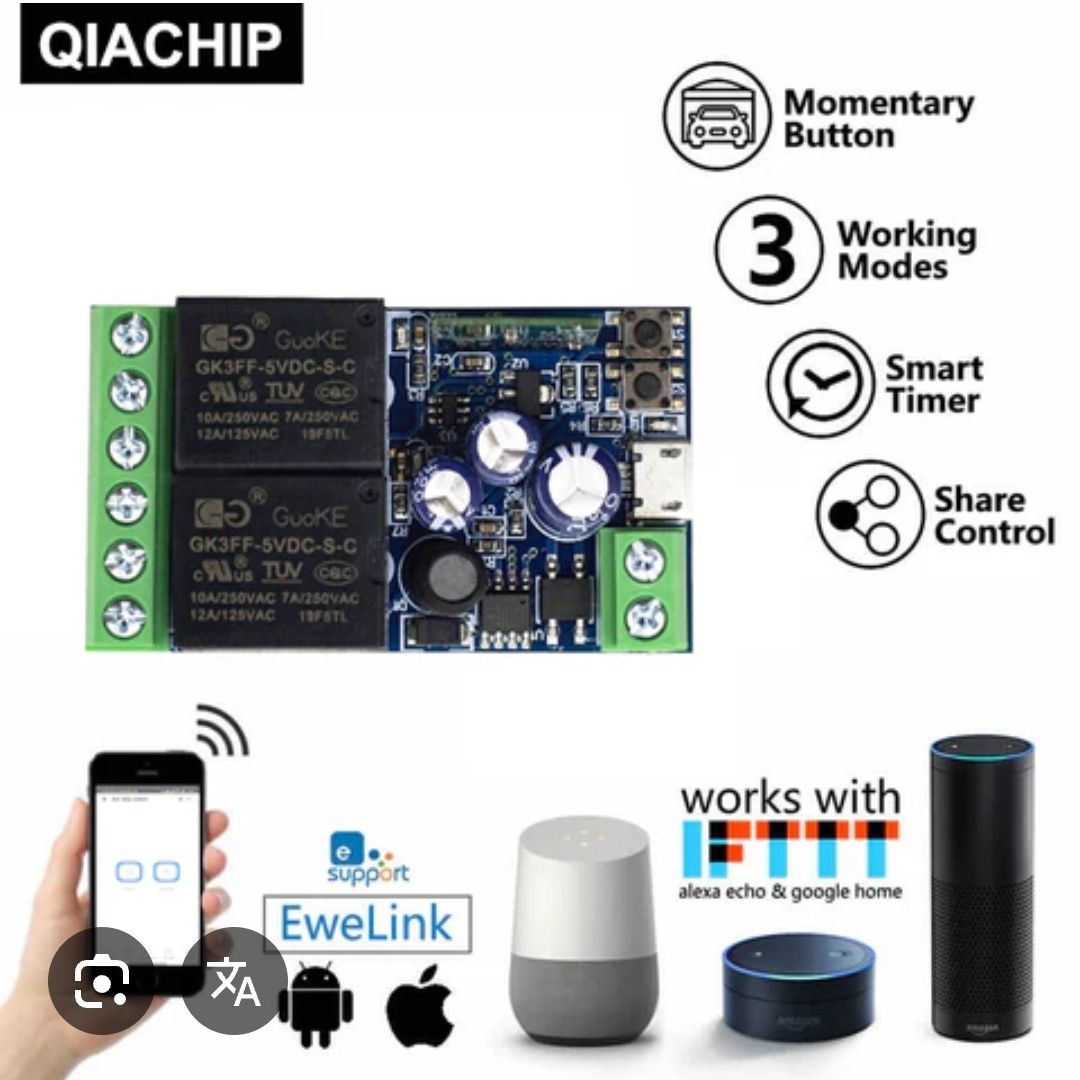 Smart switch 2 canale