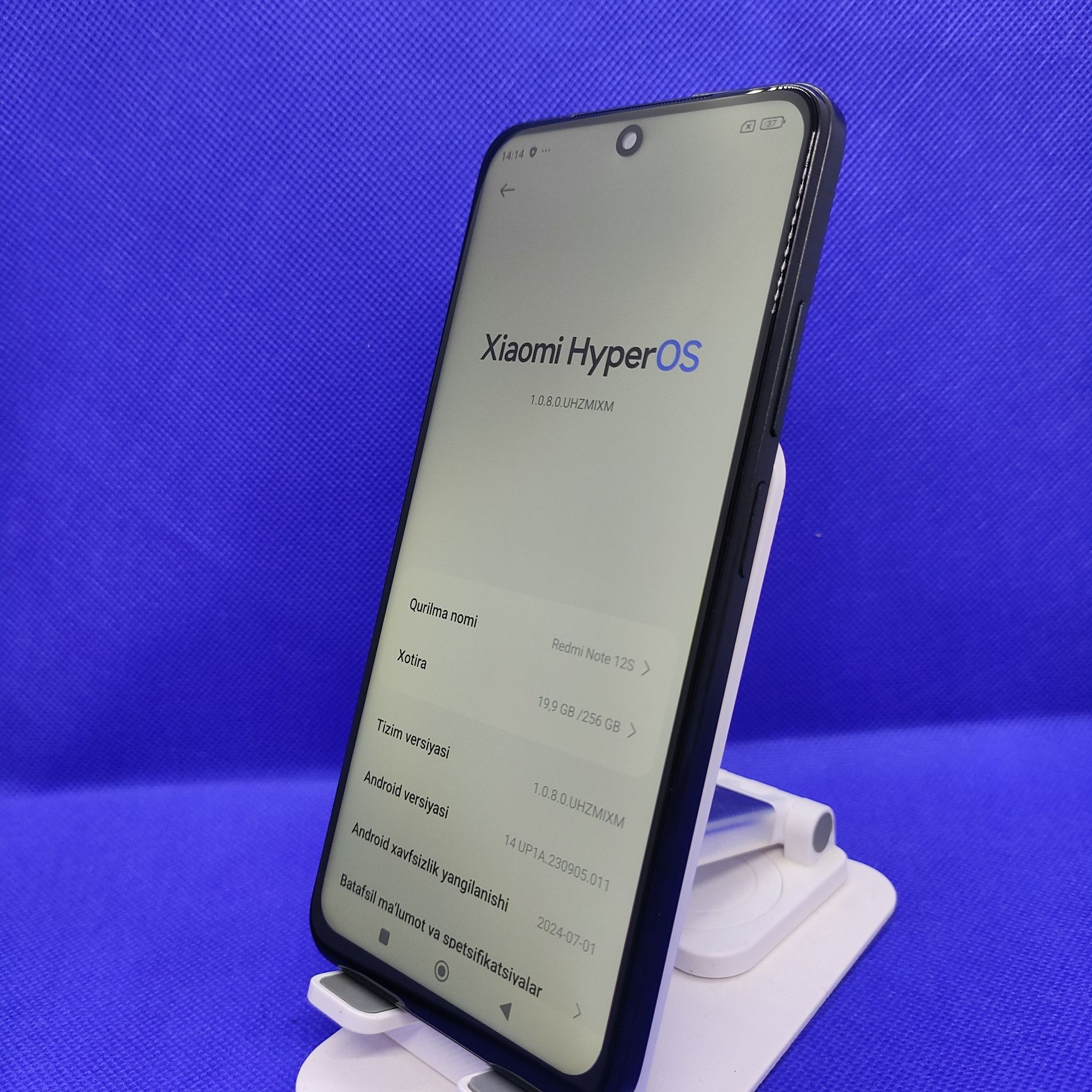 Redmi Note 12s sotiladi 256/8+8Gb