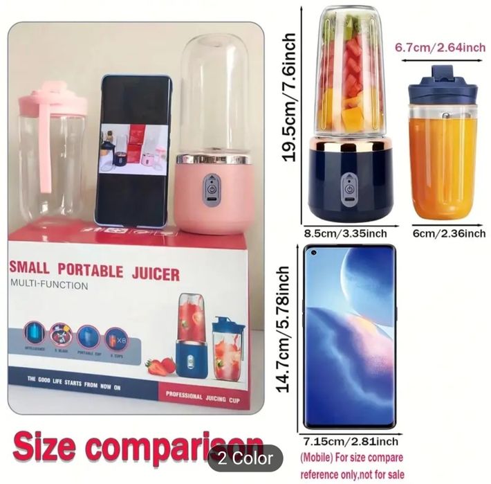 Blender portabil suc/shake