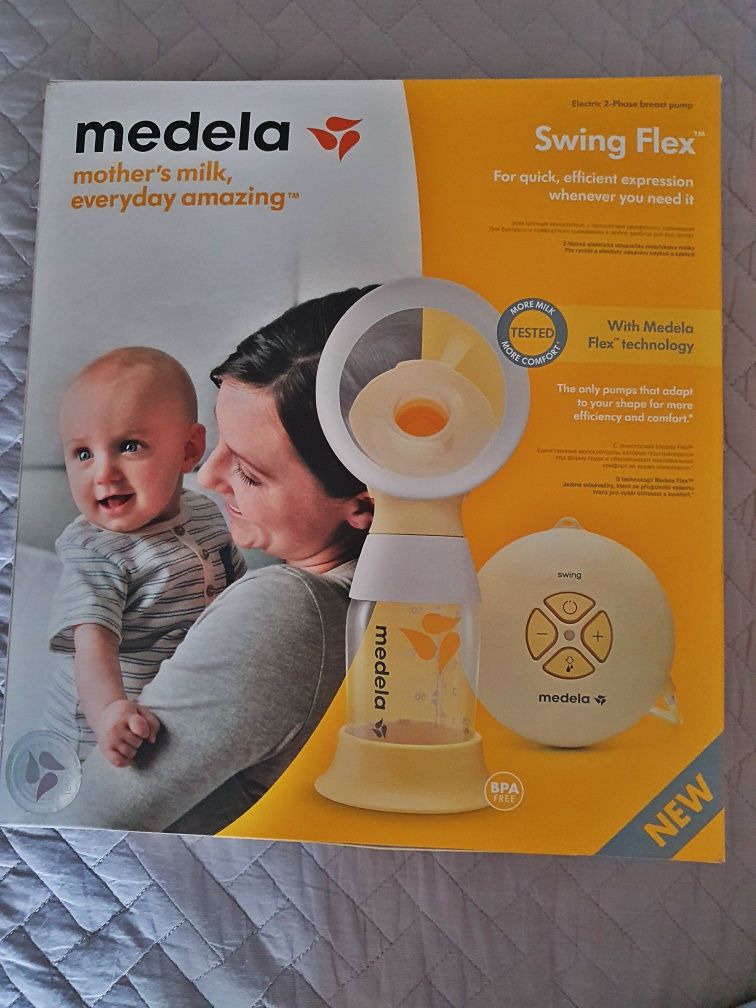 Единична двуфазна електрическа помпа Medela Swing Flex