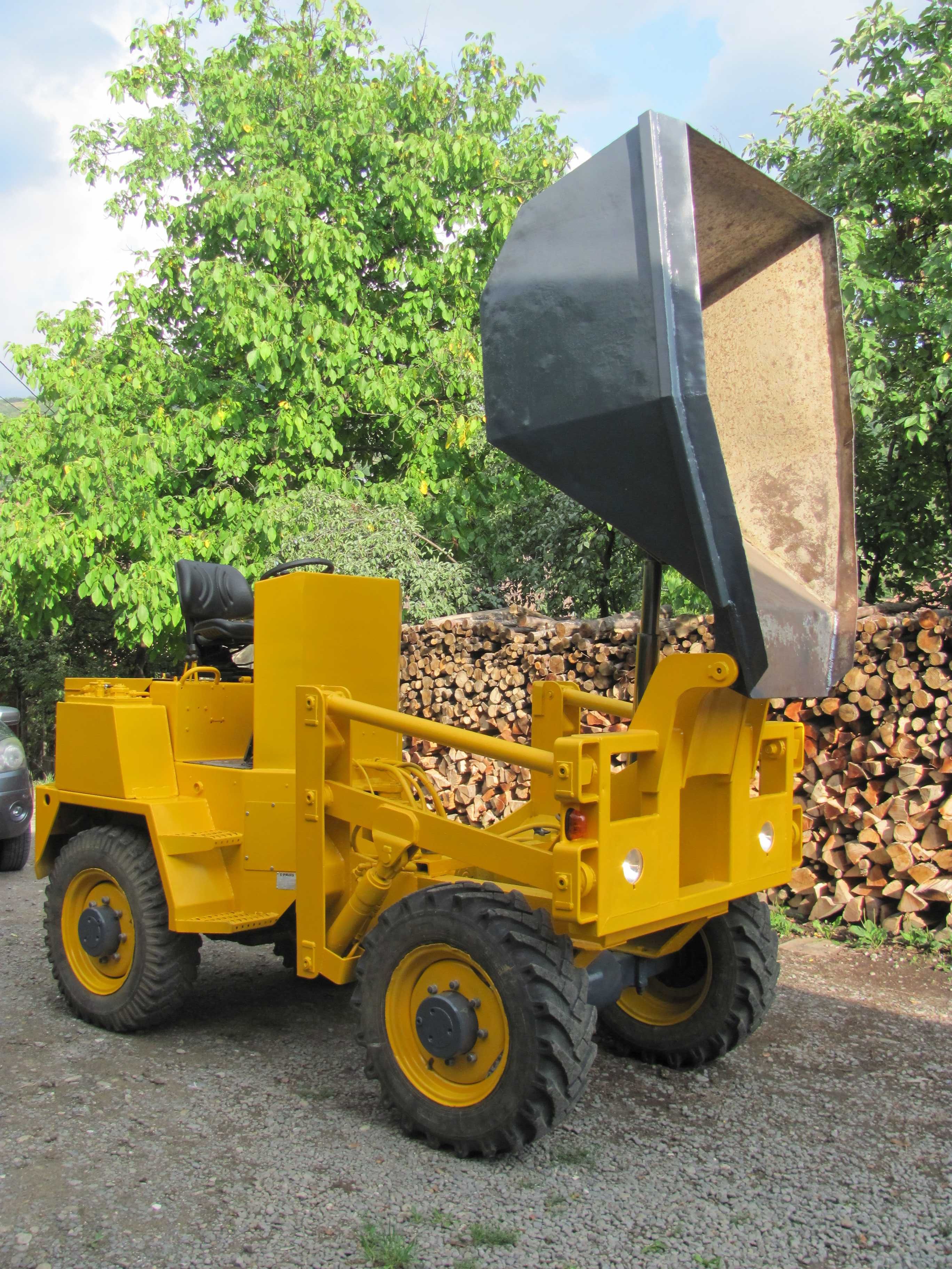 Dumper PAUS AKH 150, 1,5 m3, in stare impecabila