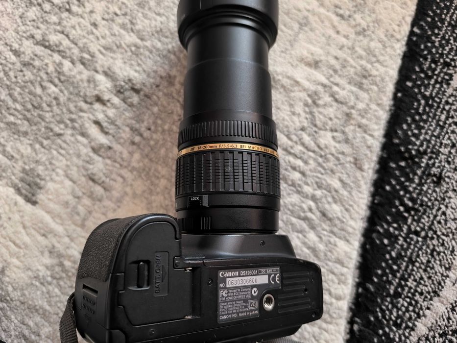Canon EOS 20d+ Tamron af 18-200mm f/3.5-6.3 xr di ii ld if