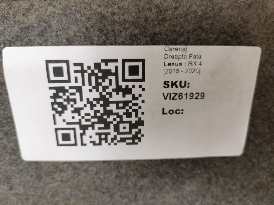 Десен преден калник Лексус РХ 4 / Lexus RX 4 [ - ] Оригинален, в добро