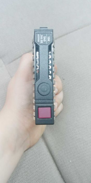 HP 146gb 15K sas серверный