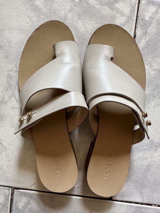 Slapi  piele Musette 36