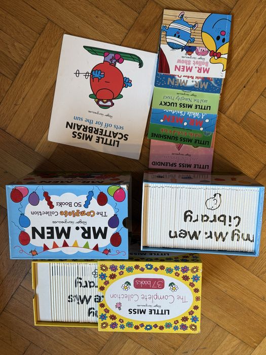 Little Men si Little Miss complete collections colectii carti