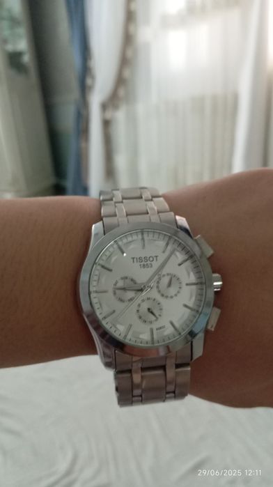 TISSOT 1853 ARGINAL QOʻL SOAT MEXANICHISKI soat taaqilmagan yangi