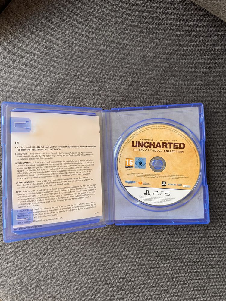 Uncharted Legacy of Thieves Collection Remastered - Playstation 5