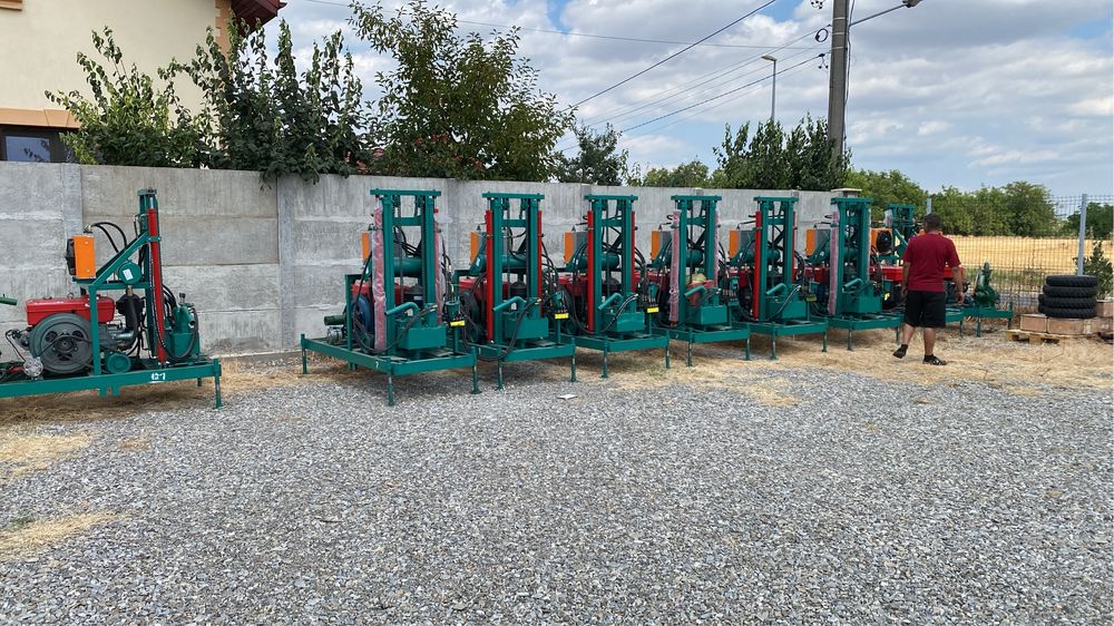 Utilaj pentru forat apa puturi fantani