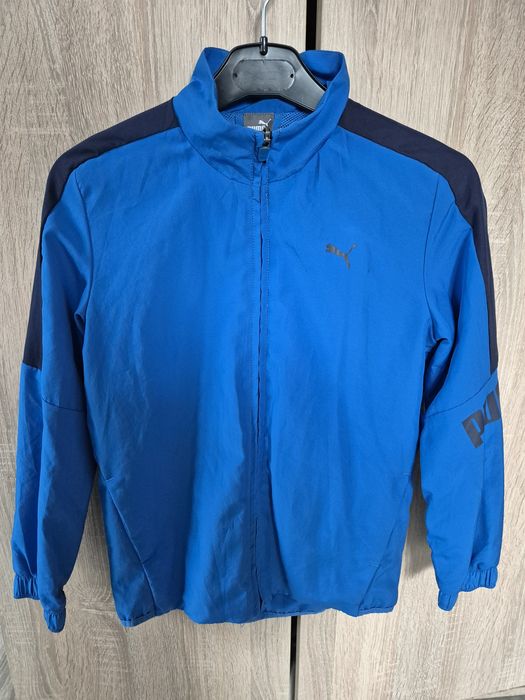 Bluza de trening din fas cu plasa la interior puma mărime 9 10 ani 140