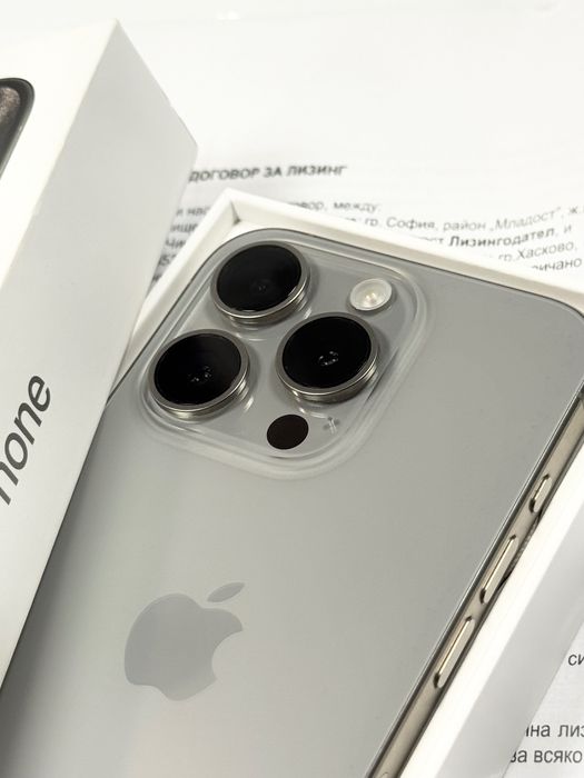 ГАРАНЦИЯ Apple iPhone 15 Pro 128GB 86%BH - Natural Titanium