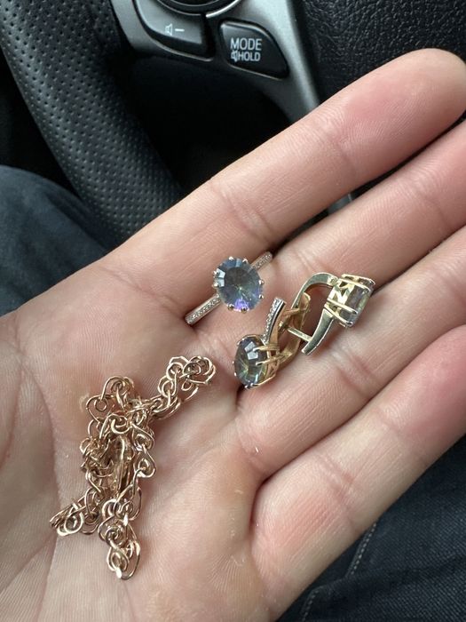 Золото браслет брилииант