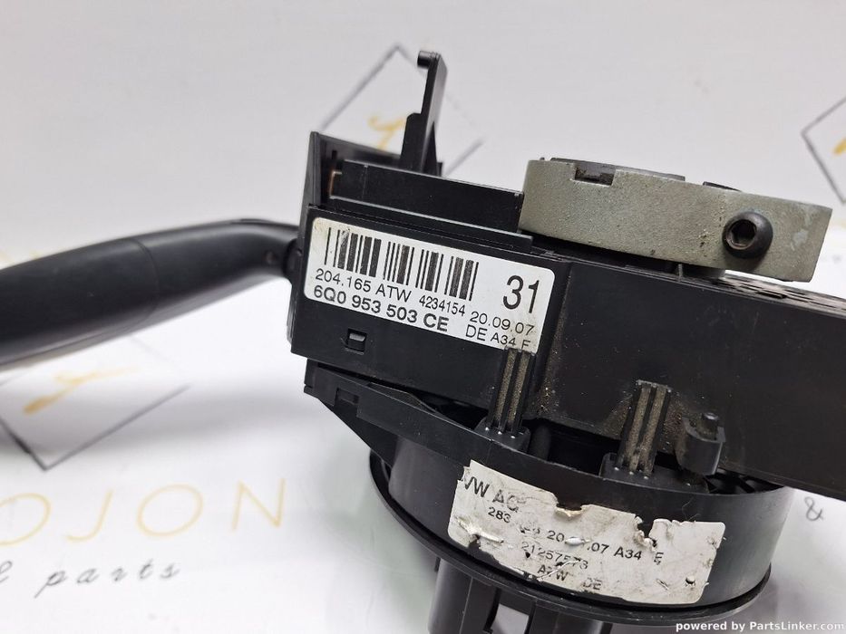 Bloc manete SEAT IBIZA IV (6L1) [ 2002 - 2009 ] 1.2 (BBM) 44KW|60HP OEM 6Q0953503CE