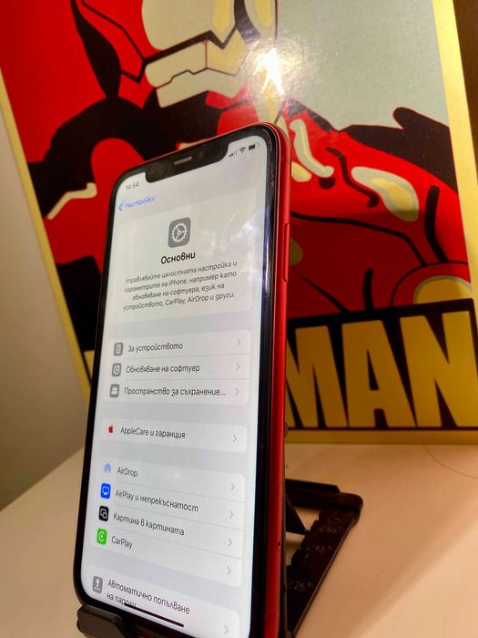 Iphone 11 червен цвят Product Red  128GB