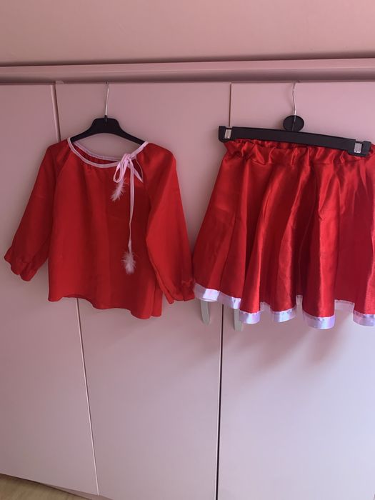 Costum fetite 6/8 tematica Craciun