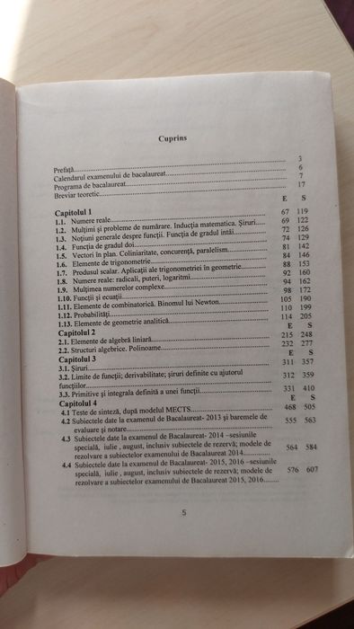 Culegere de Matematica Bacalaureat