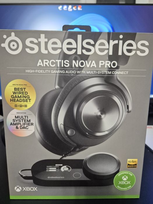 Наушники SteelSeries Arctis Nova Pro For PC and XBox Wired черный