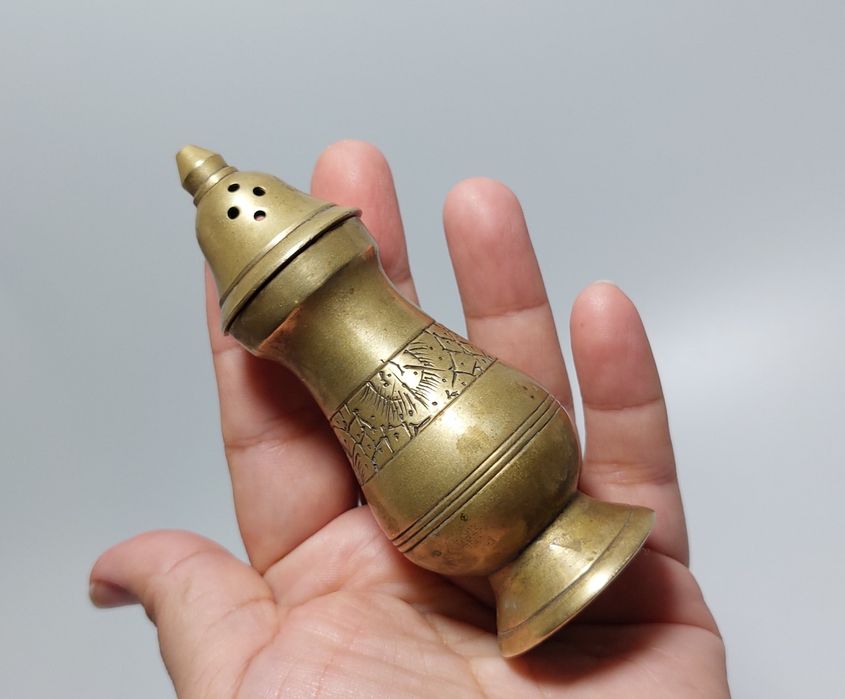 Солонка латунь СССР