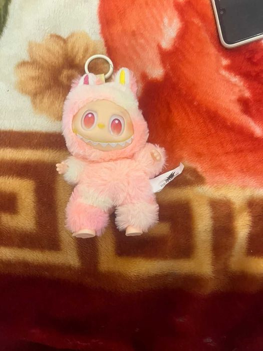 Лабубу. Розово жёлтый качествиный