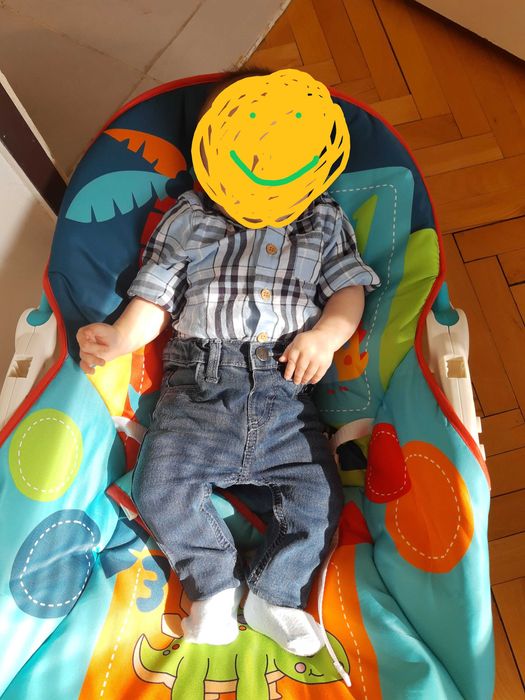 Chipolino Музикален шезлонг Енджой 2 в 1