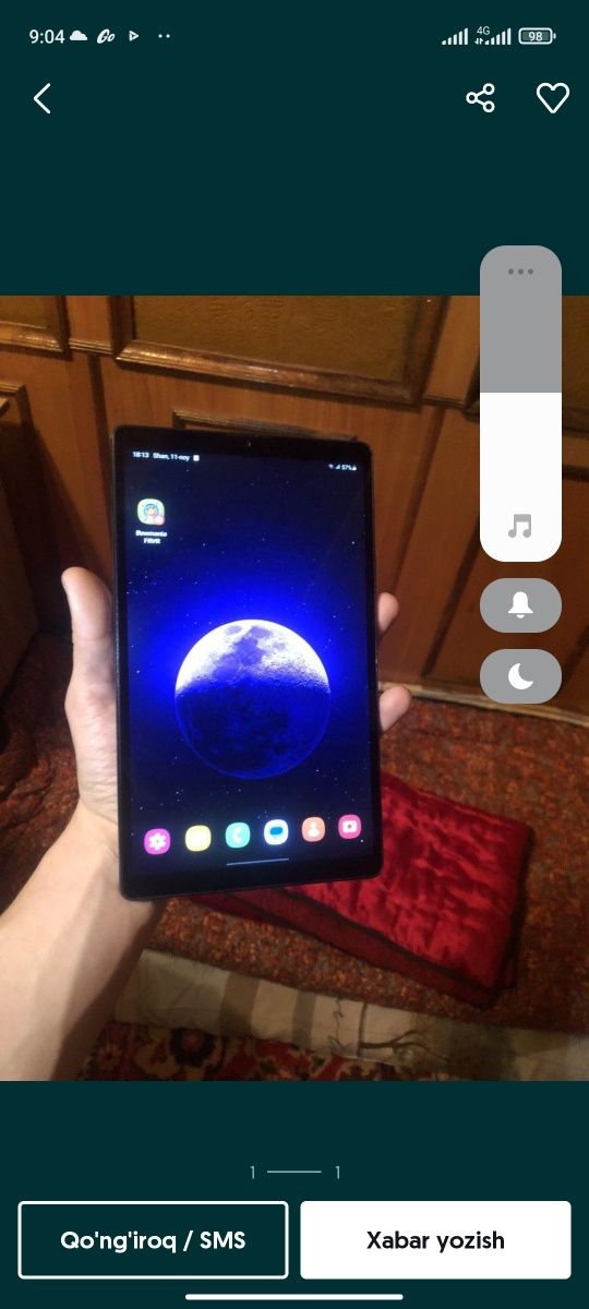 Samsung tap7 sirchni sotiladi