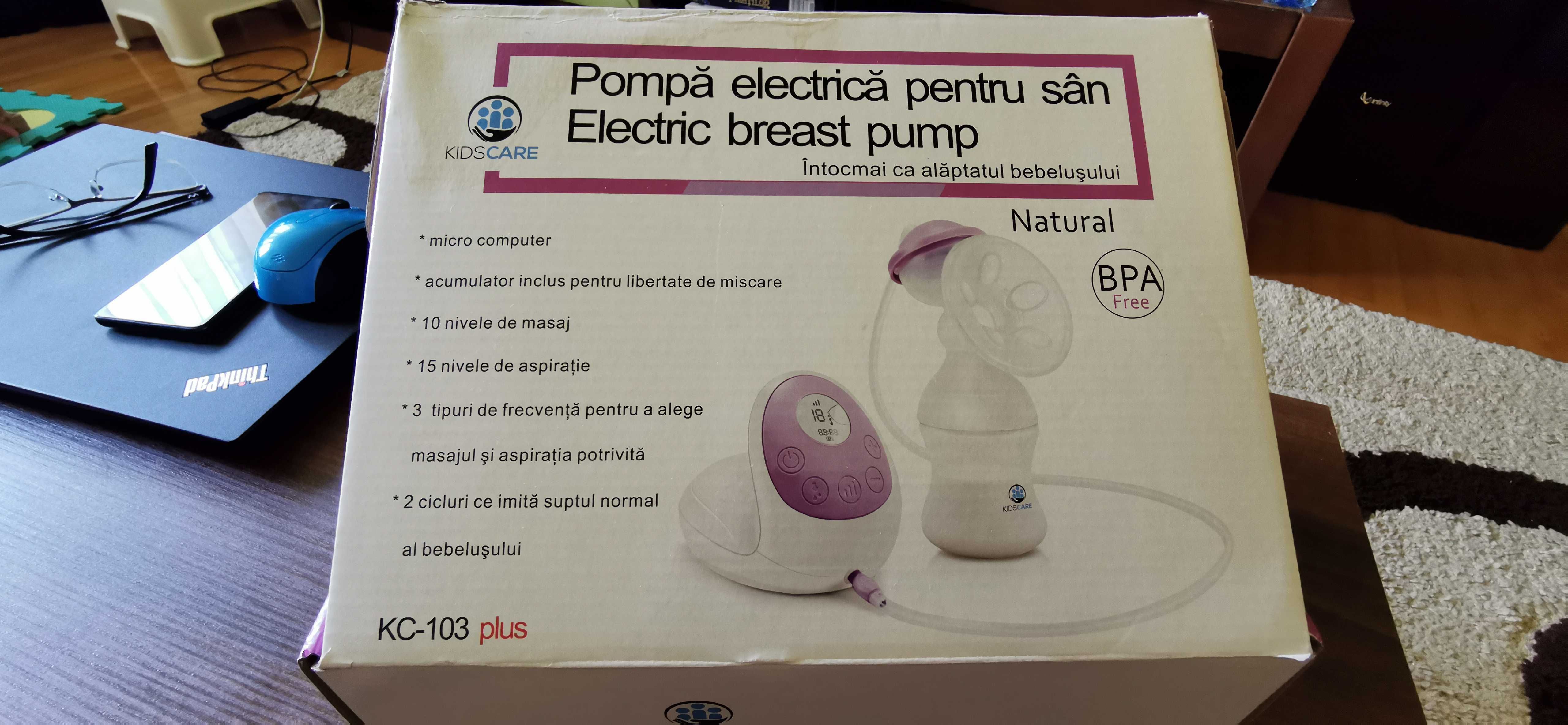 Pompa san electrica Kidscare + bonus centura post natala Paul Hartmann