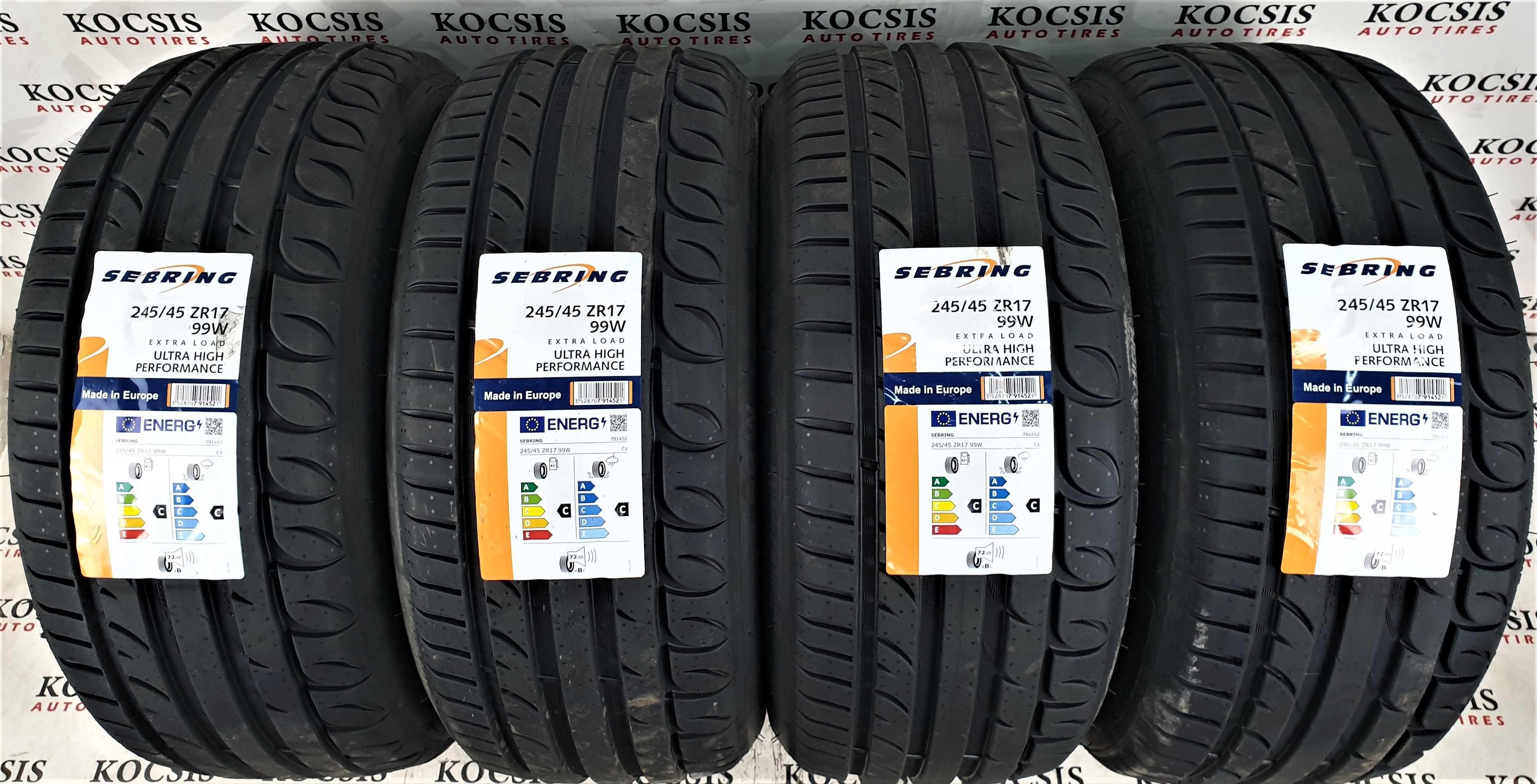 Anvelope noi vara - 245 45 17 - SEBRING by Michelin