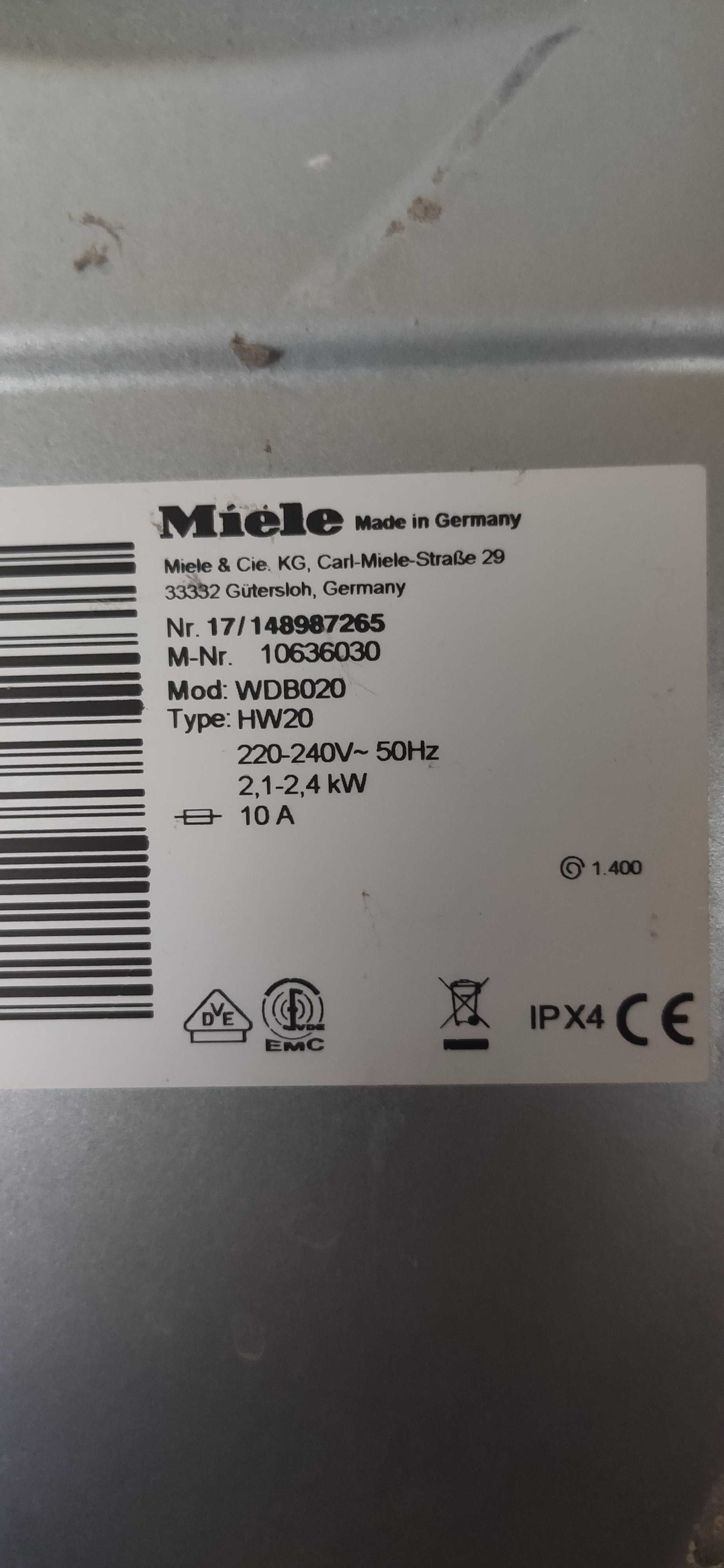 Miele W1 Classic за части без долна платка