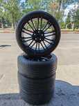 Vând jante aliaj R18  5x112 Audi VW cu anvelope de vara 225.40.18