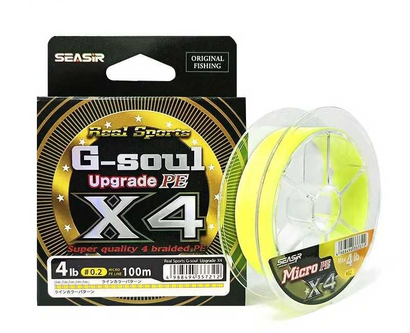 Плетено влакно G-Soul 4x Upgrade