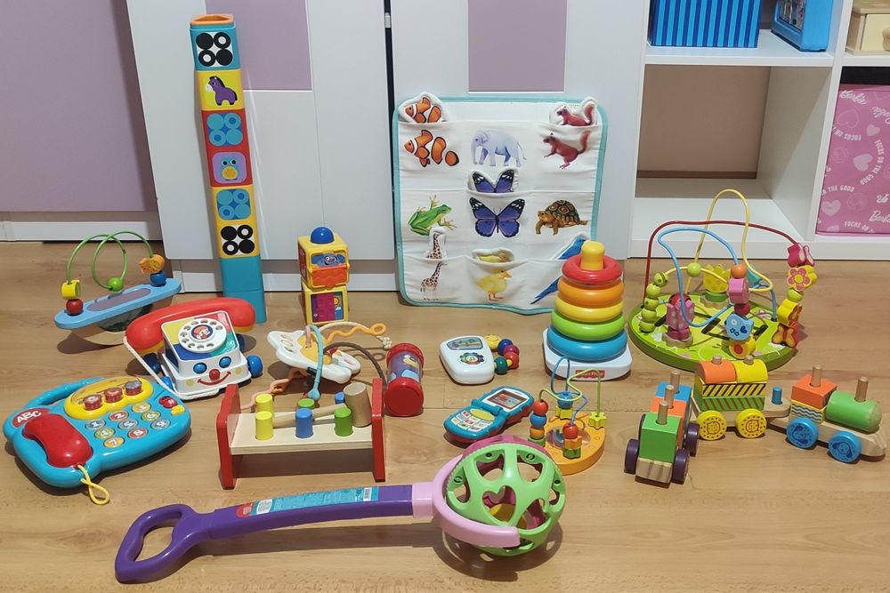 Музикални/сензорни/образователни играчки  6+мес., 9+ мес., 1+ г., 18 м