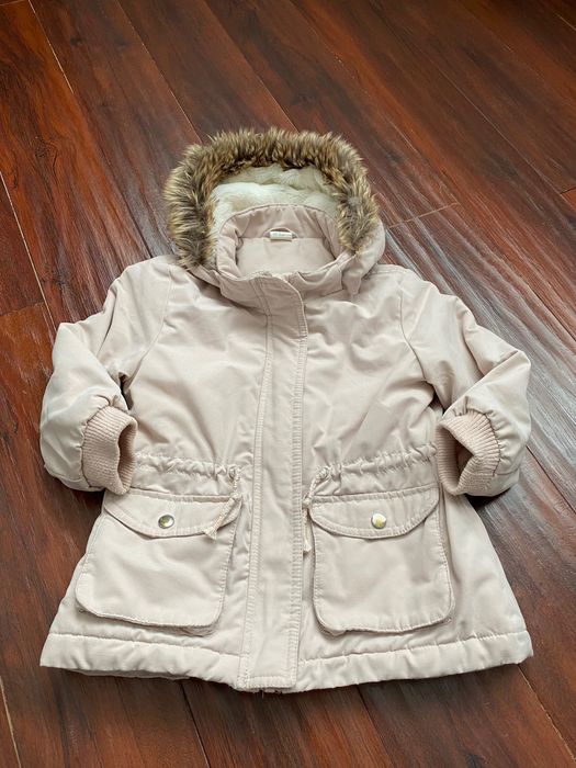 Куртки парки демисезонные H&M для девочки,для двойняшек