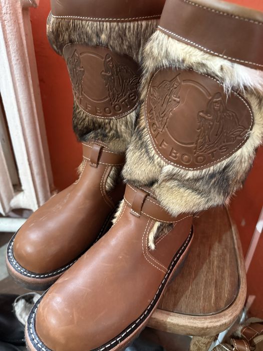 Натуралный кожанный унты с Монголий все размеры есть