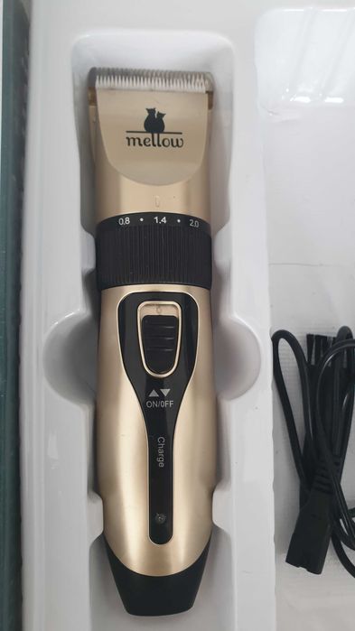 Masina de tuns animale fara fir, Mellow 1200 mAh, autonomie 2 ore