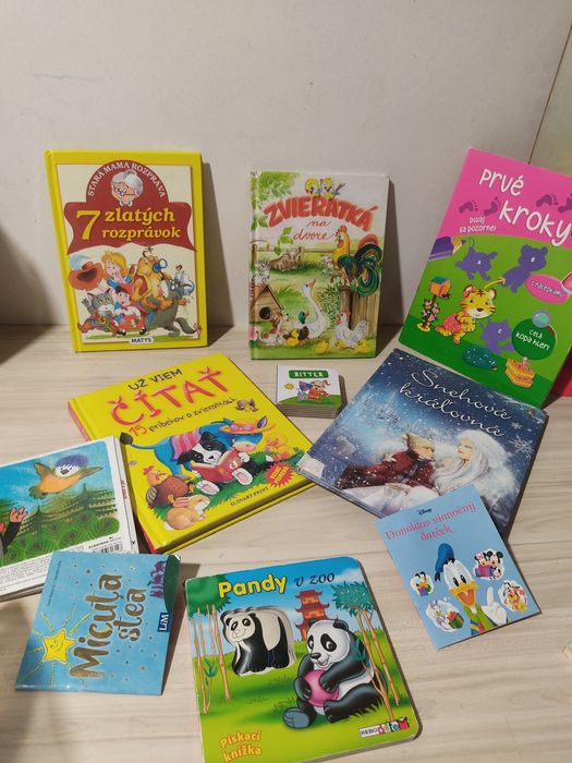 Книги  детски чешки,словенски
